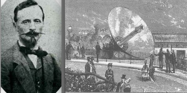 Auguste Mouchot - Concentrateur solaire